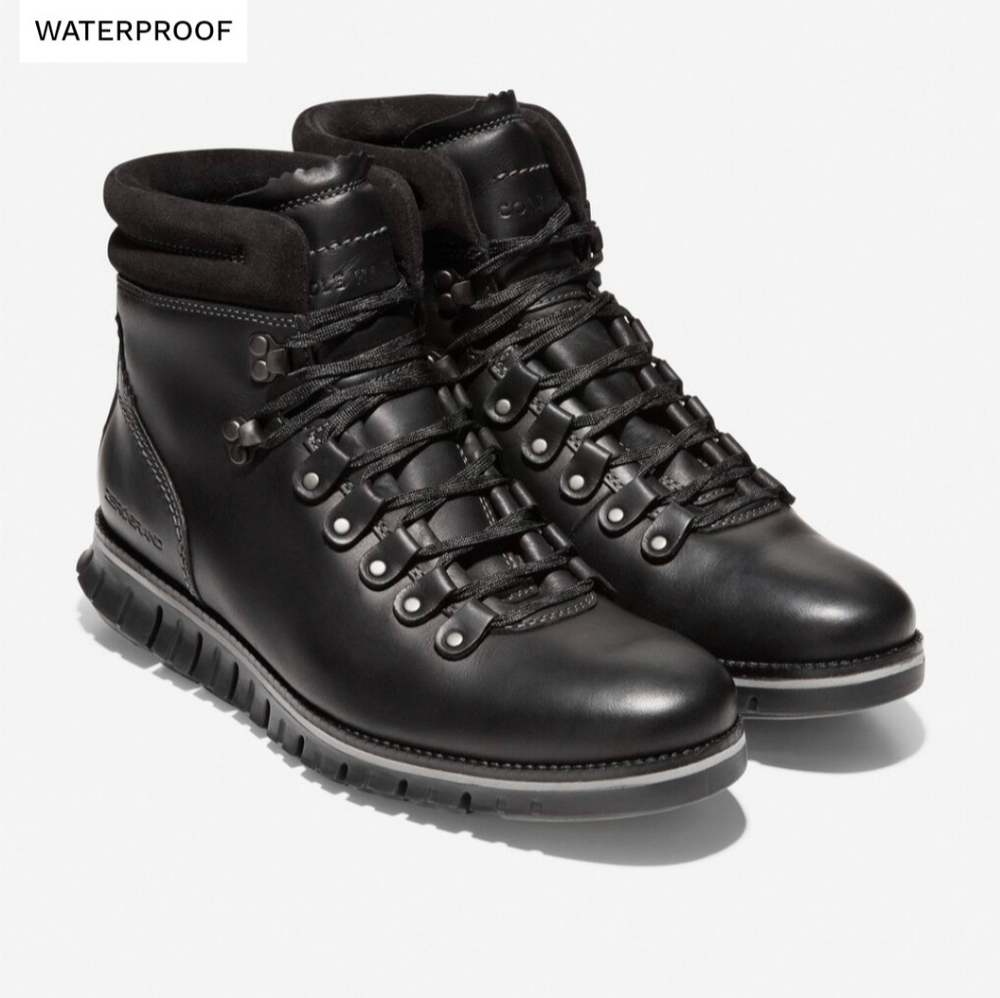 Colehaan Hiker Leather Waterproof Boots